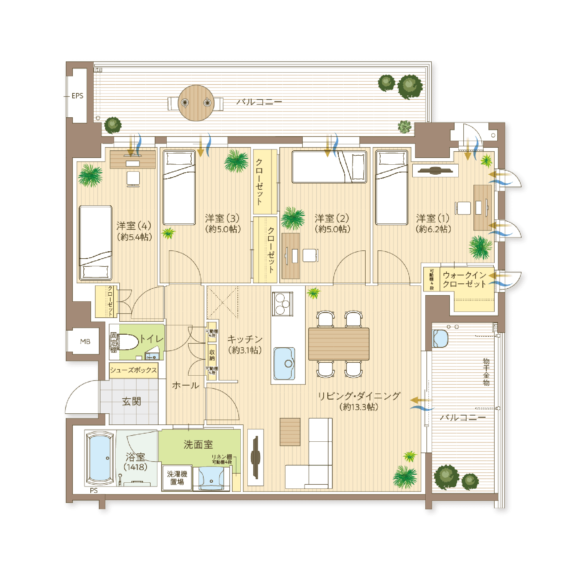 Aタイプ間取り図